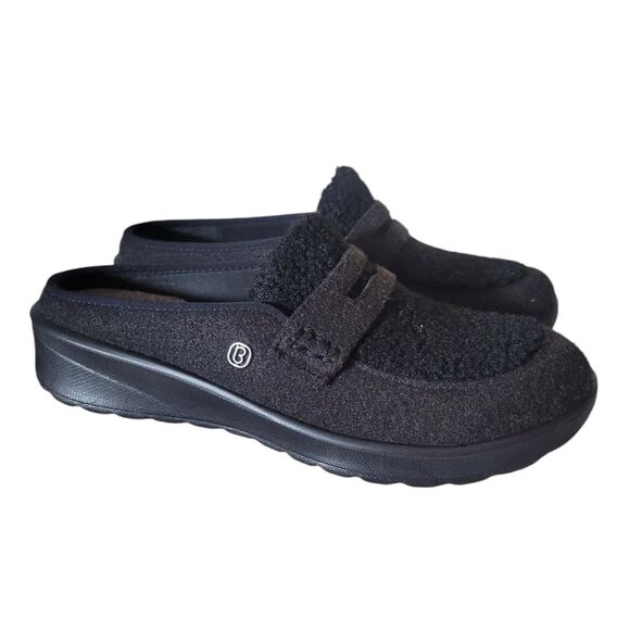 Bzees Shoes Bzees Washable Fleece Knit Mule Shoes Womens